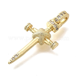 Латунные микро проложить кубического циркония подвески&nbsp;KK-P336-29G