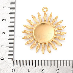 Подвески из нержавеющей стали 304 с эмалью&nbsp;STAS-D362-04G-02B