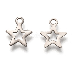 Не тускнеющие подвески из нержавеющей стали 201 STAS-B001-28A-P