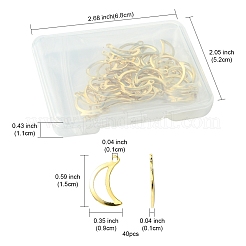 40 шт. подвески из нержавеющей стали 304&nbsp;STAS-FS0001-51