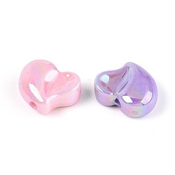 Непрозрачные акриловые бусины с УФ-покрытием OACR-T028-47