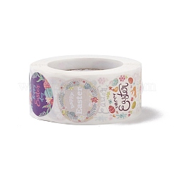 8 узор на пасхальную тематику самоклеющиеся рулоны бумажных наклеек DIY-C060-03A