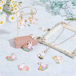 20 шт. 4 стильные мультяшные подвески из сплава с эмалью&nbsp;ENAM-SZ0003-29