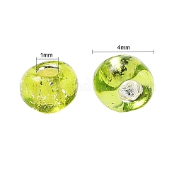 7 цвет стеклянных круглых бусин&nbsp;SEED-YW0001-24C-01