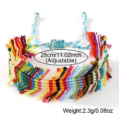 Браслеты ручной работы из полиэстерного шнура в богемном стиле для женщин.&nbsp;TI9279