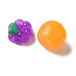 Кабошоны из смолы с фруктами декодируются&nbsp;RESI-H164-05