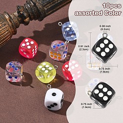 10 шт. подвески из эпоксидной смолы&nbsp;CRES-YW0002-35