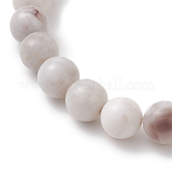 2 шт. круглых бусин из натурального кварца&nbsp;BJEW-JB13000