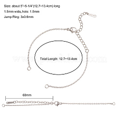 Изготовление браслета из нержавеющей стали 201&nbsp;STAS-CJ0001-12P