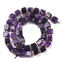 Природный аметист нитей бисера&nbsp;G-G053-B26-03