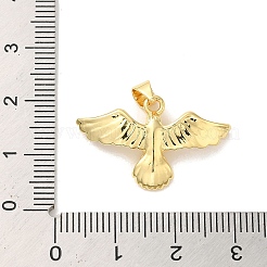 Покрытие стойки латунь микропаве прозрачные подвески из кубического циркония&nbsp;KK-C047-20D-G