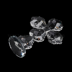 Фигурки крестов из натурального кварцевого кристалла&nbsp;AJEW-H154-01B