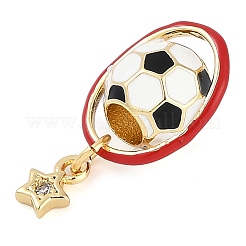 Стойки обшивки латунь микро проложить кубическую прелесть диоксида циркония&nbsp;KK-P287-05G