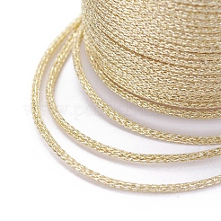 Полиэфирная металлизированная нить&nbsp;OCOR-G006-02-1.0mm-03