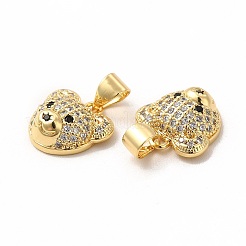 Стойки обшивки латунь микро проложить кубическую прелесть диоксида циркония KK-G456-04G