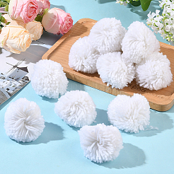 12шт. помпон из шерстяной пряжи&nbsp;DIY-SC0031-41