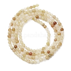 Природный Топаз нефрита бисер нитей G-Z116-A12-2mm