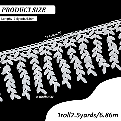 7.5 ярд полиэстеровой отделки в виде листьев с кисточками OCOR-WR0001-34