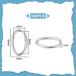 300 шт. соединительные кольца из нержавеющей стали 304 STAS-UN0055-64