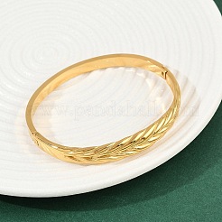 Шарнирные браслеты из нержавеющей стали 304 для женщин&nbsp;BJEW-C114-07G