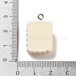 Подвески из смолы с имитацией еды на тему печенья&nbsp;RESI-B021-02C-05