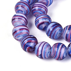 Бусы лэмпворк ручной работы&nbsp;LAMP-T023-30B