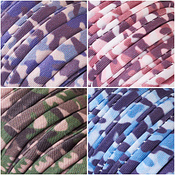 4 цветной плоский эластичный шнур из полиэстера&nbsp;EC-TA0001-03A