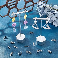 50 шт. 5 стиля 201 и 304 нержавеющая сталь клипсы конвертеры фурнитура&nbsp;STAS-UN0038-19