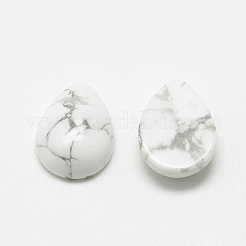 Кабошоны из натурального говлита G-R417-10x14-29