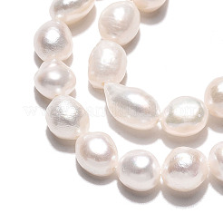 Нити из натурального культивированного пресноводного жемчуга PEAR-N028-06