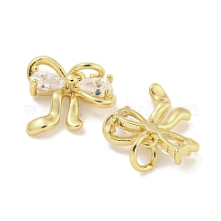 Латунь с подвесками из прозрачного фианита и переходными кольцами&nbsp;KK-Q820-09G