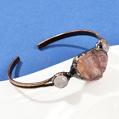 Браслеты-манжеты из натуральных смешанных драгоценных камней&nbsp;G-B149-16R