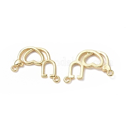 Экологически чистые подвески из латуни с гальваническим покрытием&nbsp;LS-KK-F845-10G