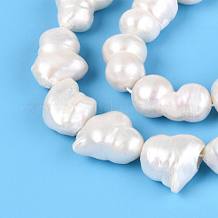 Натуральный жемчуг в стиле барокко кеши&nbsp;PEAR-E016-014B