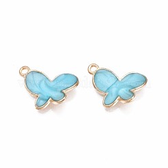 Подвески из эмали и сплава ENAM-S121-171B-RS