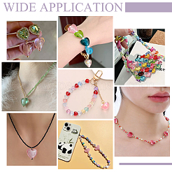 240шт 12 цвета прозрачные окрашенные распылением стеклянные бусины&nbsp;GLAA-PH0003-27