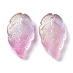 Стеклянные кулоны с краской для выпечки&nbsp;EGLA-M027-02A