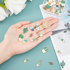 Подвески из эмали и сплава&nbsp;ENAM-PH0001-40