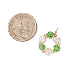 7шт стеклянные подвески&nbsp;PALLOY-JF04702