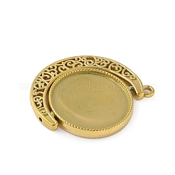 Вращающиеся подвески-кабошоны из нержавеющей стали 304 STAS-P408-22G