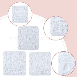 3шт 3 Молды для пасхальных подвесок своими руками&nbsp;AJEW-FS0001-36