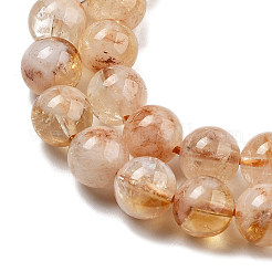 Природный цитрин бисер нитей G-NH0010-04