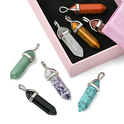 Наборы для самостоятельного изготовления ожерелий из натуральных и синтетических драгоценных камней и вощеных шнуров&nbsp;DIY-FS0008-04B