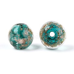 Бусины ручной работы бусины золотого песка LAMP-T016-10C