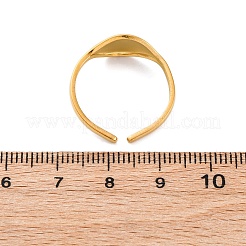 Кольца-манжеты из нержавеющей стали 304 для женщин&nbsp;LS-RJEW-F175-03G-03