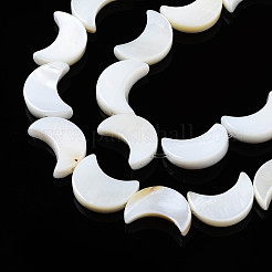 Нити бусин из натуральных пресноводных ракушек SHEL-Q024-015B