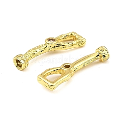 Латунная застежка-тоггл с цепочкой KK-K346-02G