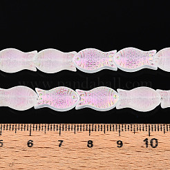 Матовые стеклянные бусины GLAA-T023-40C-09