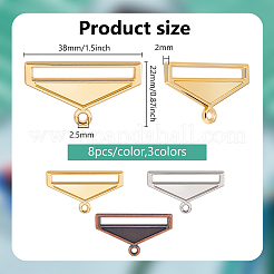 Подвески из сплава 24шт 3 цветов&nbsp;FIND-FG0002-75B