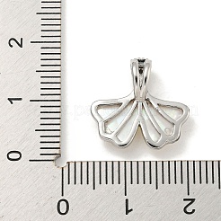 Латунные микропаве прозрачные подвески с фианитом&nbsp;KK-P275-19P